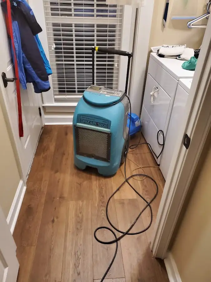 Commercial dehumidifier deployed for Crawl Space Restoration in Cupertino